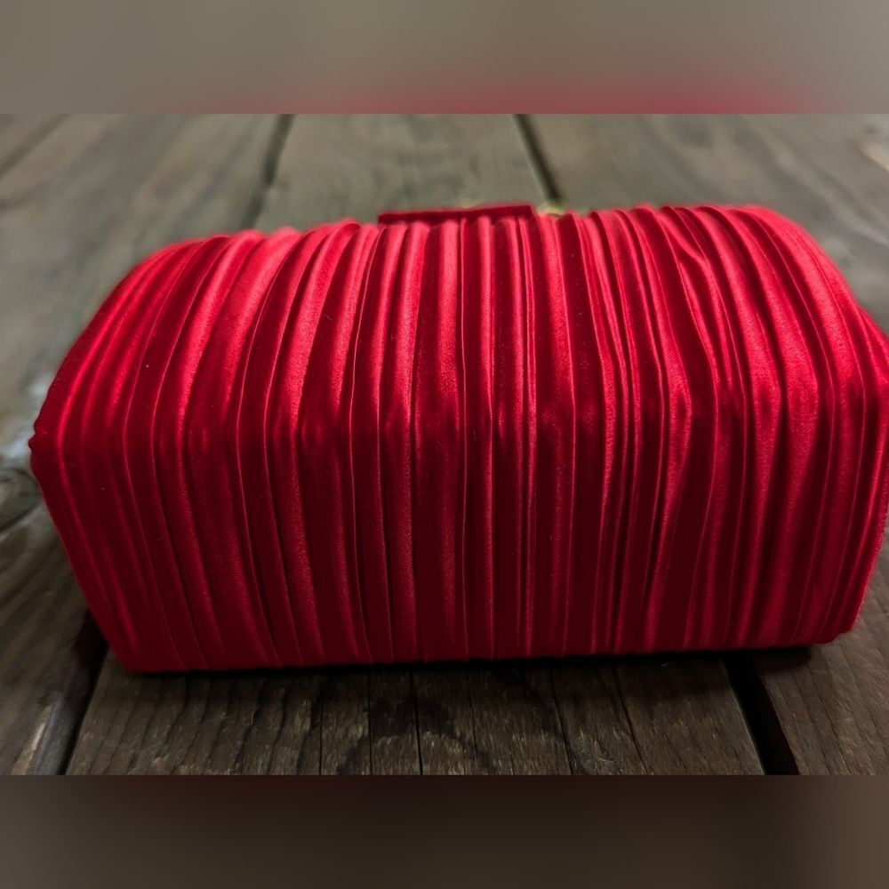 Vintage Lord & Taylor Mini Purse Satin or Clutch - Picture 3 of 7